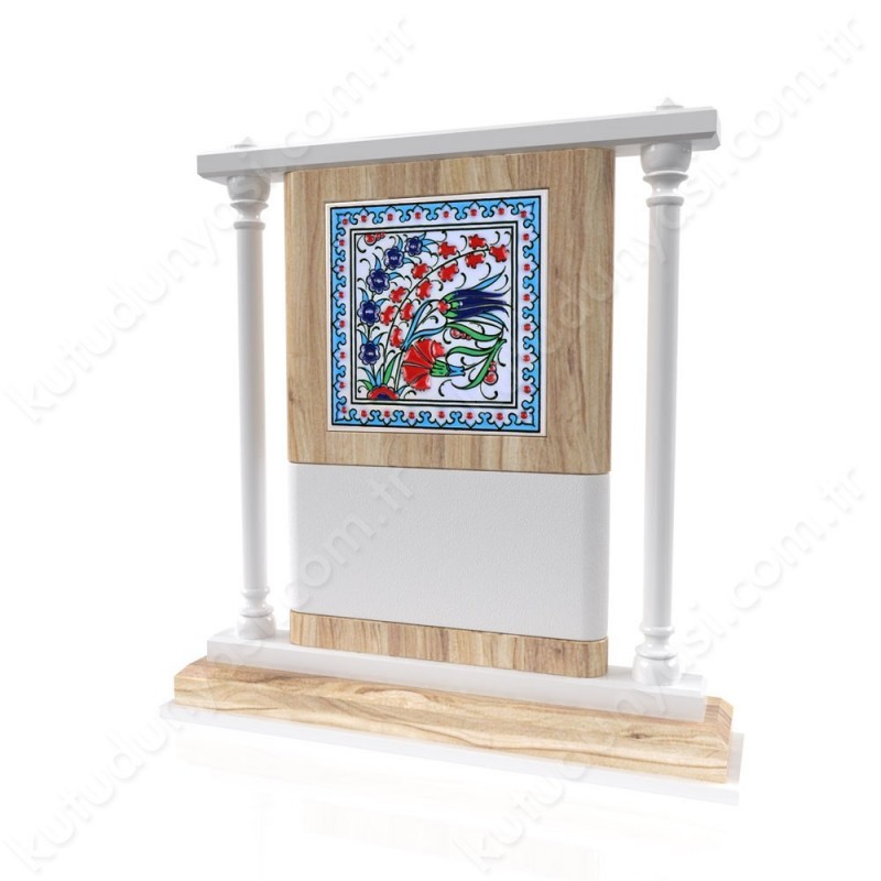CP 105 Wooden Award With Ceramic Glaze
