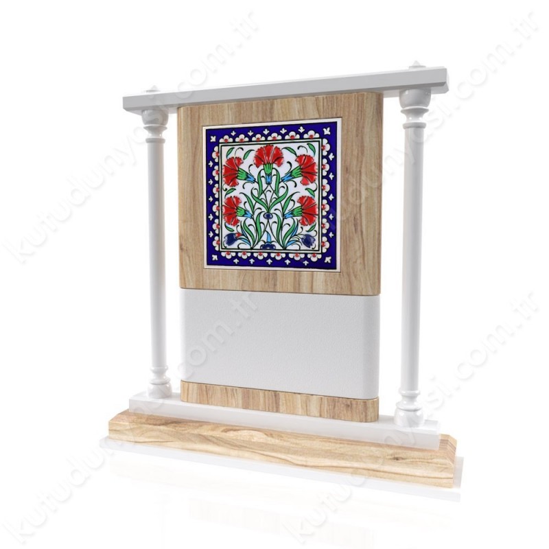 CP 105 Wooden Award With Ceramic Glaze