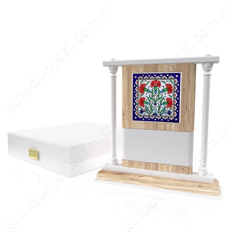 CP 105 Wooden Award With Ceramic Glaze