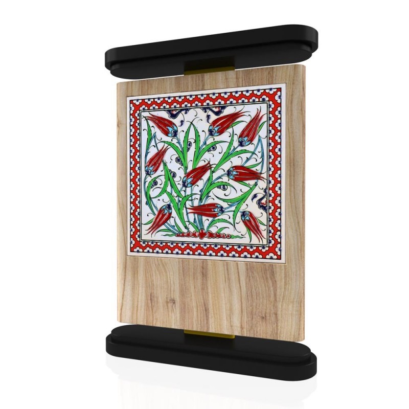 CP 109 Wooden Award With Ceramic Glaze