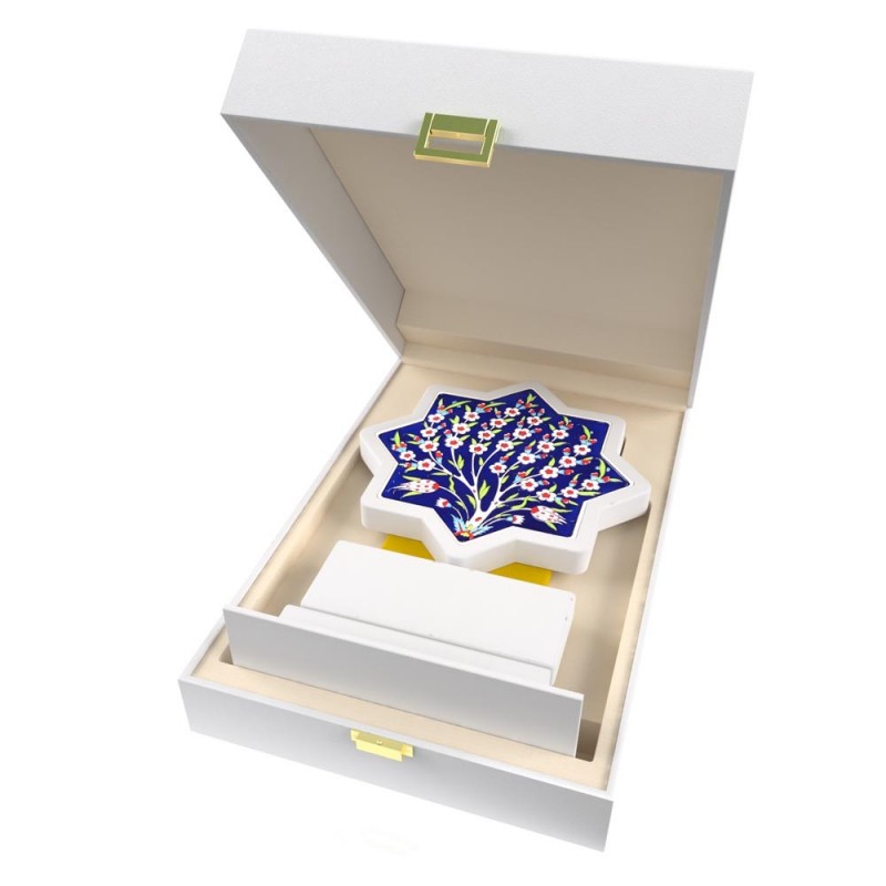 CP 123 Wooden Award With Ceramic Glaze