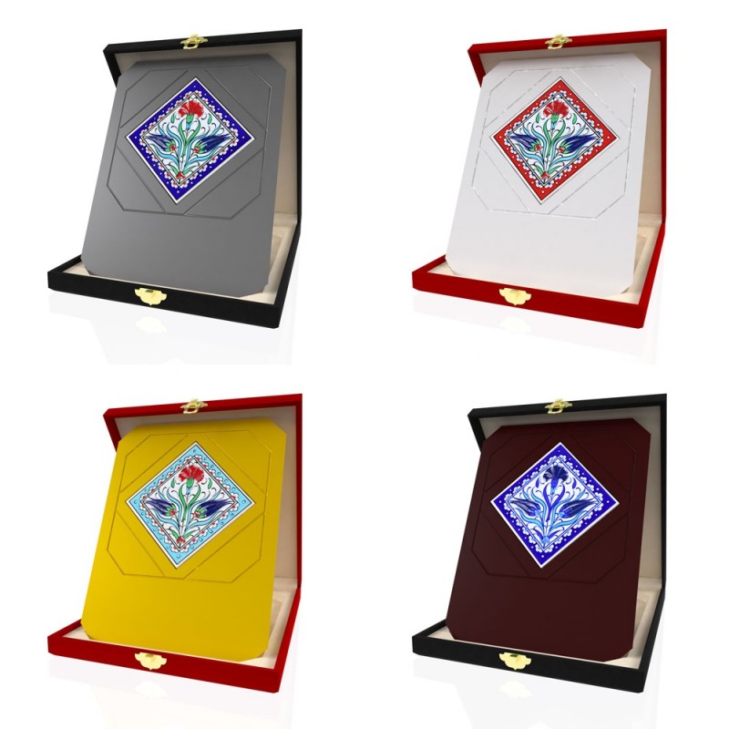 CP 102 Wooden Award With Ceramic Glaze